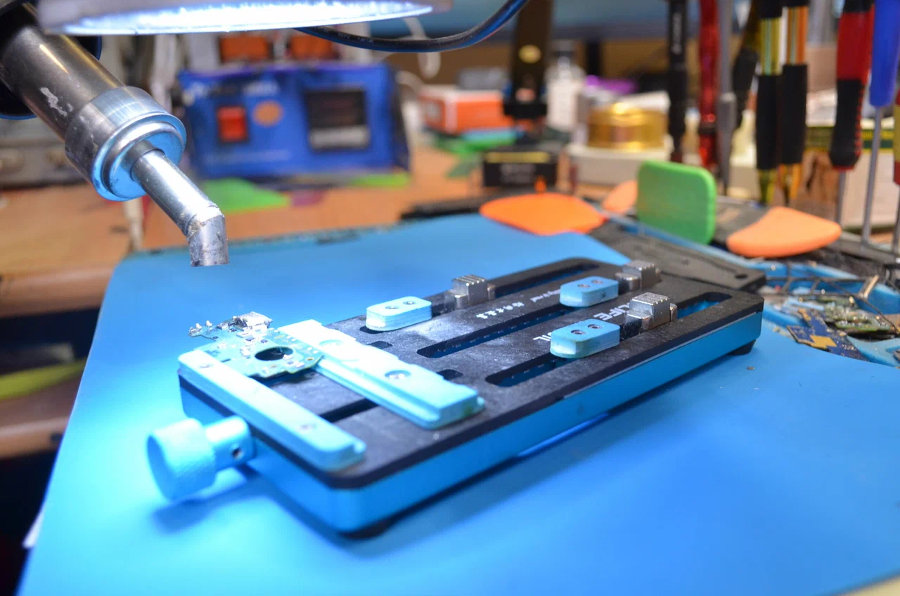 Пайка микросхем