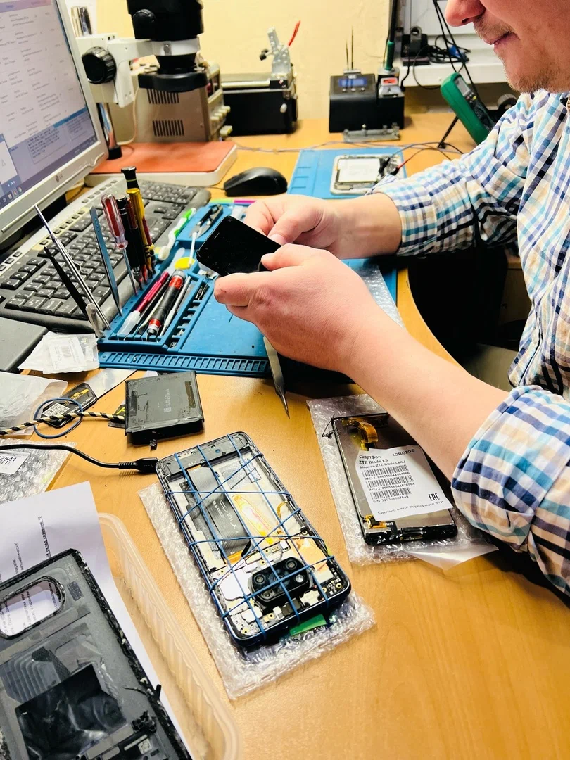 Мастер за работой